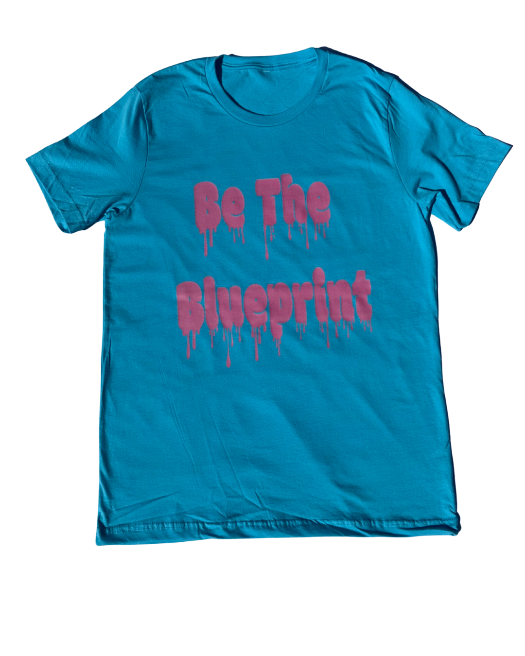 Be The Blueprint Tee Turquoise/Pink