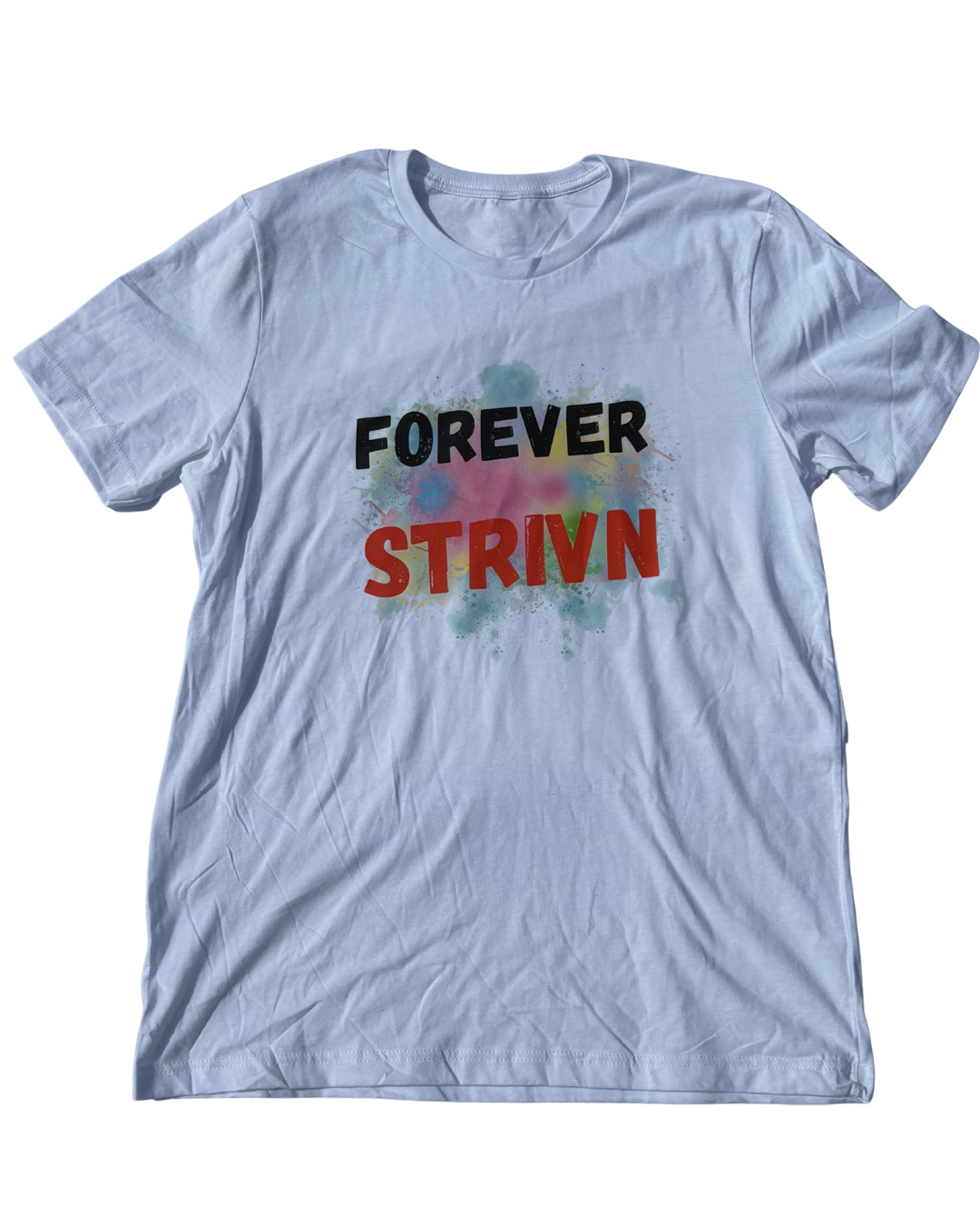 Forever StrivN Splatter Tee (White)